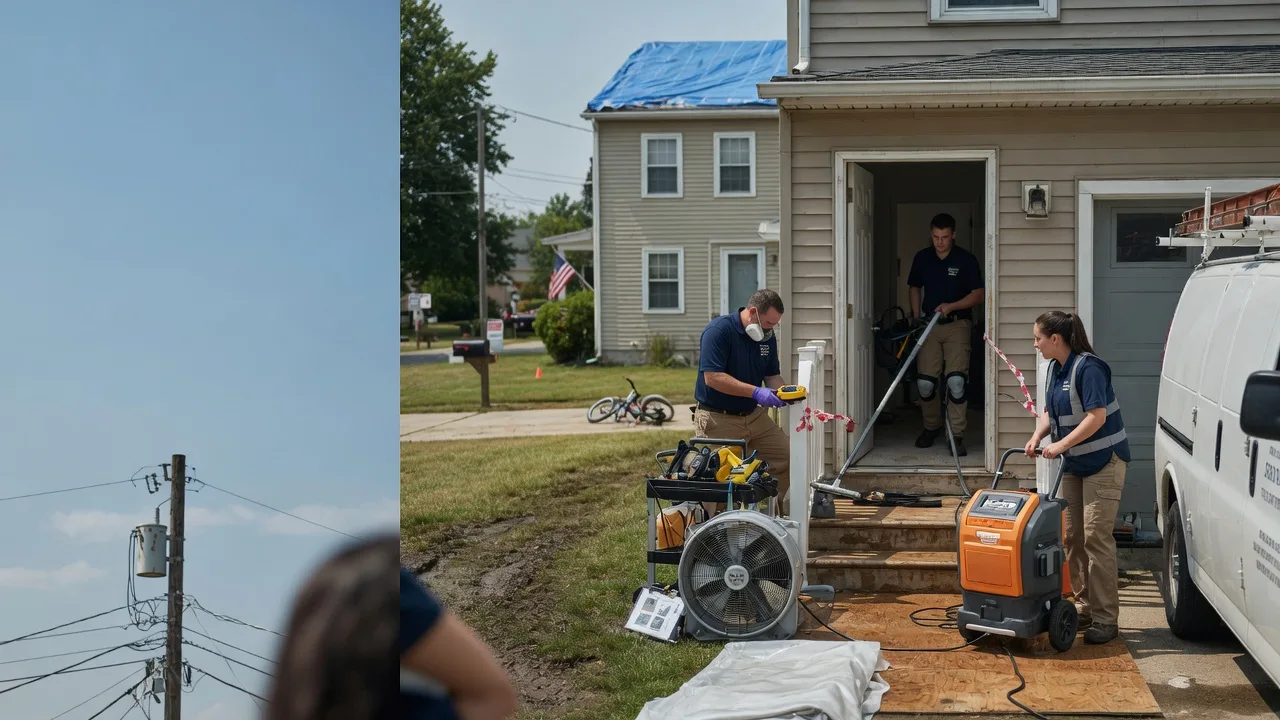 Water Damage Repair in Rushville, OH near me